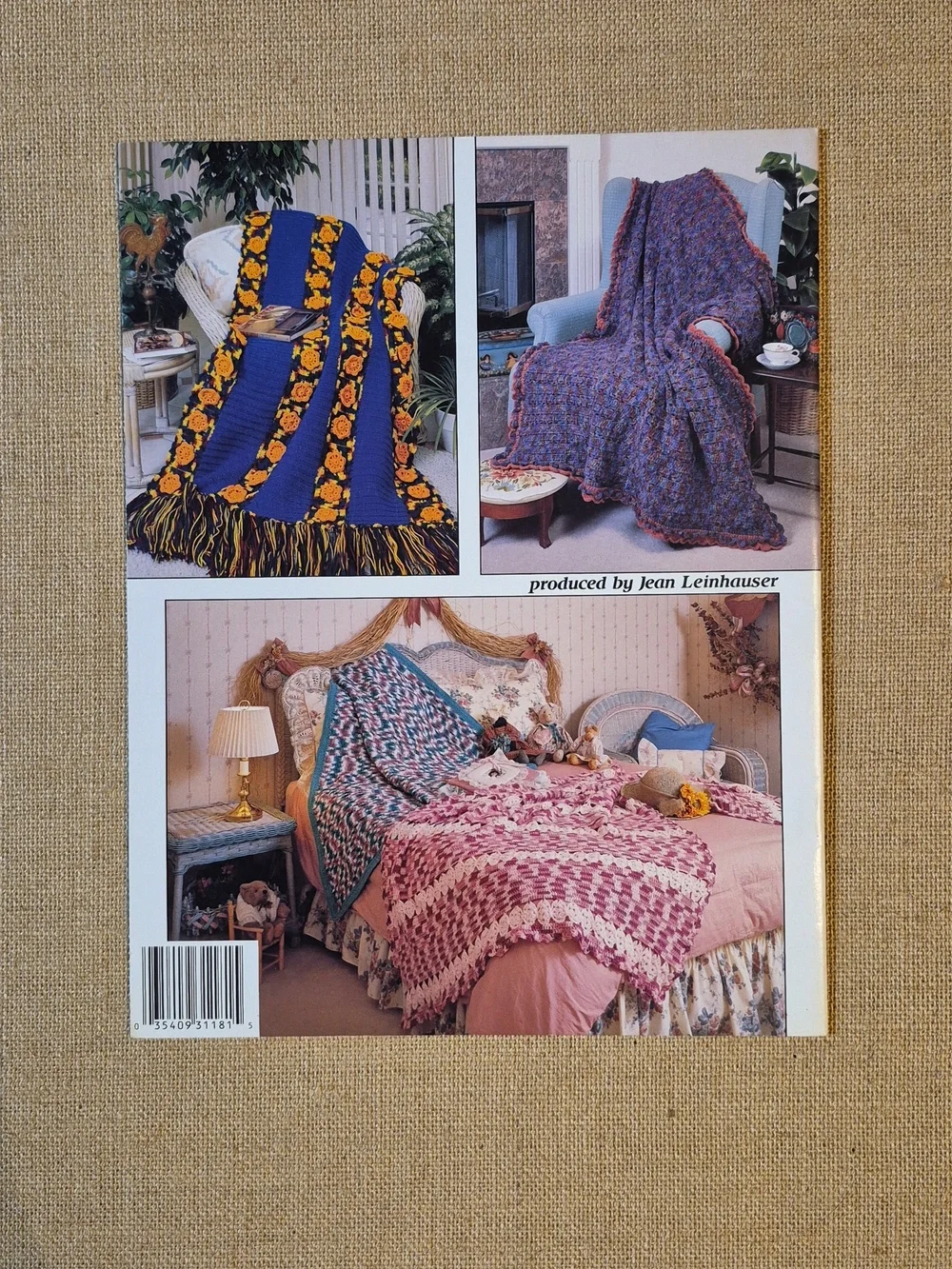 Vintage 1990's/2002 Lot Of 4 Mile-A-Minute Crochet Pattern Books - Picture 9 of 14